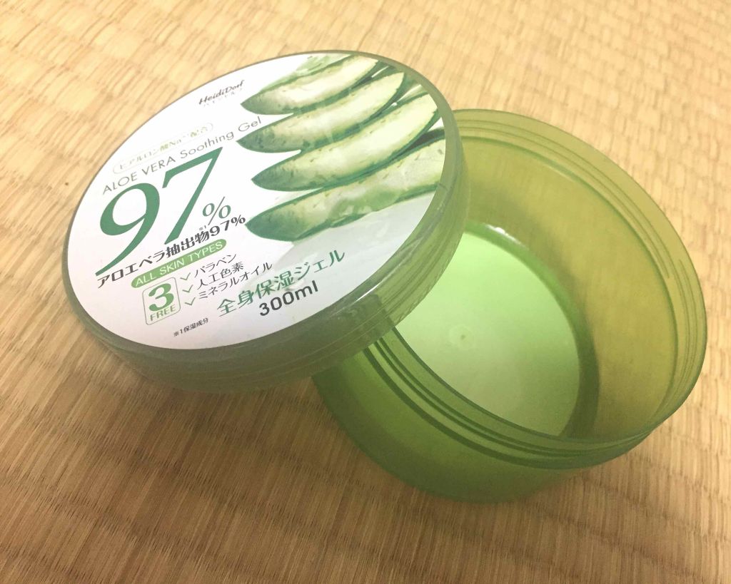 ハイジドルフジェル アロエ/ハイジドルフ/ボディローションを使ったクチコミ（1枚目）
