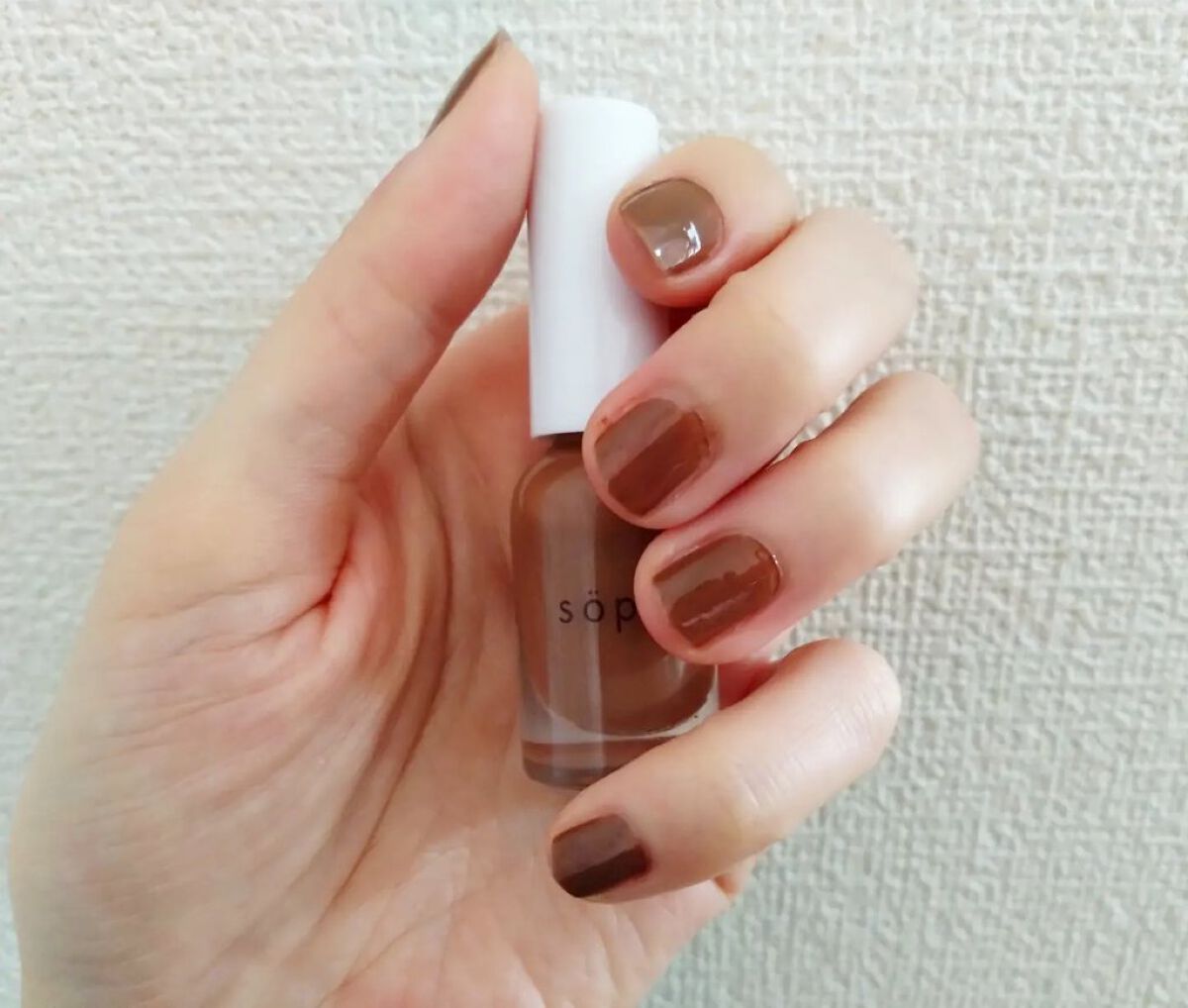 ネイルポリッシュ 14 シナモン/sopo/マニキュアを使ったクチコミ（1枚目）