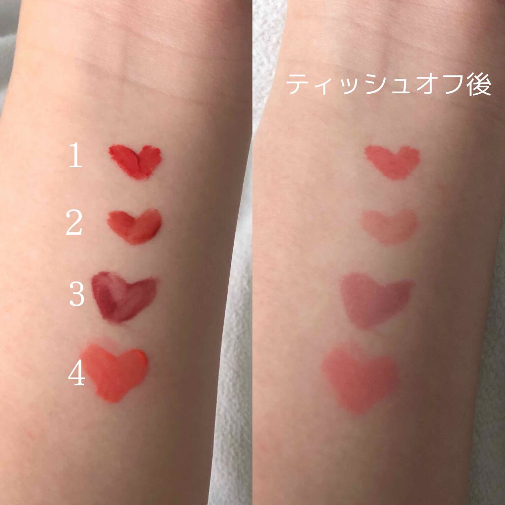 ムース キャンディー ティント/the SAEM/リップティントを使ったクチコミ(3枚目)