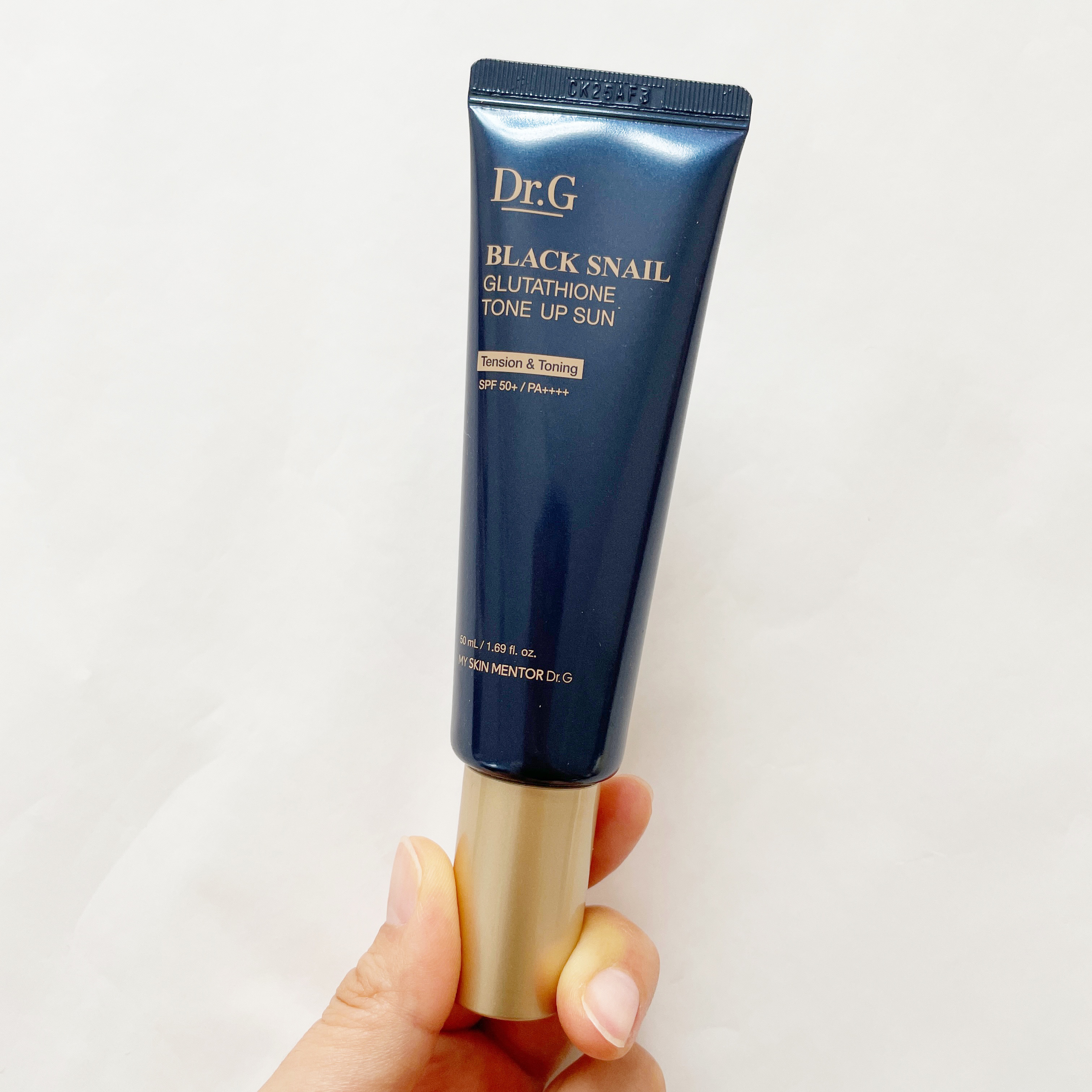 ブラックスネイルグルタチオントーンアップサン/Dr.G/日焼け止めクリームを使ったクチコミ（2枚目）