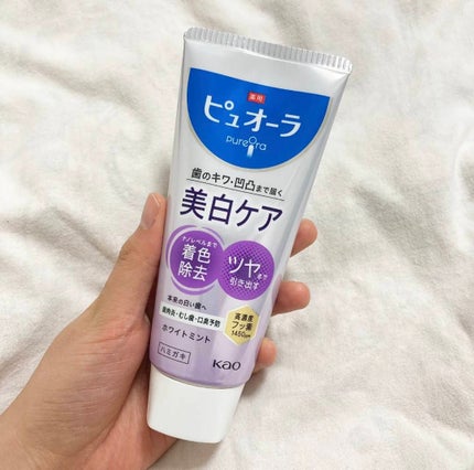 薬用ピュオーラ 美白ケア ハミガキ/ピュオーラ/歯磨き粉を使ったクチコミ(1枚目)