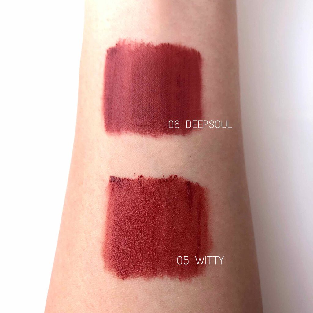 ゼロベルベットティント/rom&nd/リップティントを使ったクチコミ（2枚目）