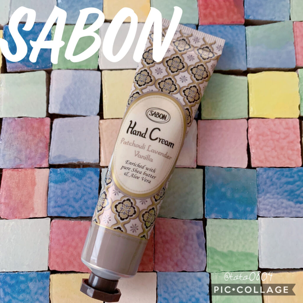 ハンドクリーム パチュリ・ラベンダー・バニラ パチュリ・ラベンダー・バニラ 30ml/SABON/ハンドクリームを使ったクチコミ（1枚目）