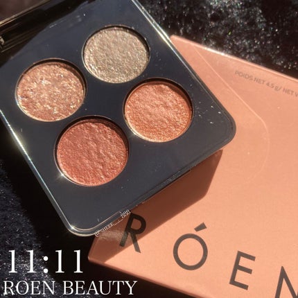 ROEN BEAUTY Eye Shadow Palette/ROEN BEAUTY /アイシャドウパレットを使ったクチコミ(1枚目)