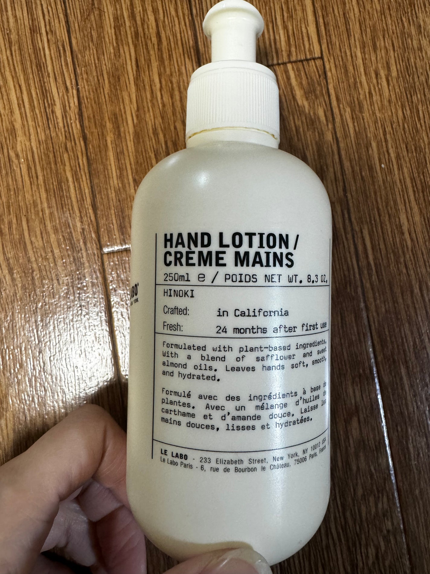 ハンドケア・ハンドクリーム LE LABO HAND LOTION& HAND POMADE HAND POMADE BASIL|LE LABOの口コミ - LE LABO ハンド