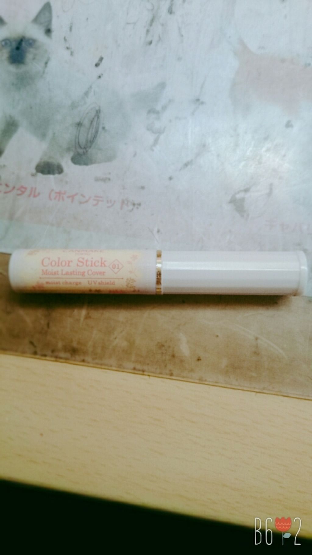 カラースティック モイストラスティングカバー/キャンメイク/スティックコンシーラーを使ったクチコミ(1枚目)