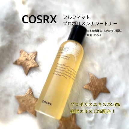 フルフィットプロポリスシナジートナー/COSRX/化粧水を使ったクチコミ(1枚目)