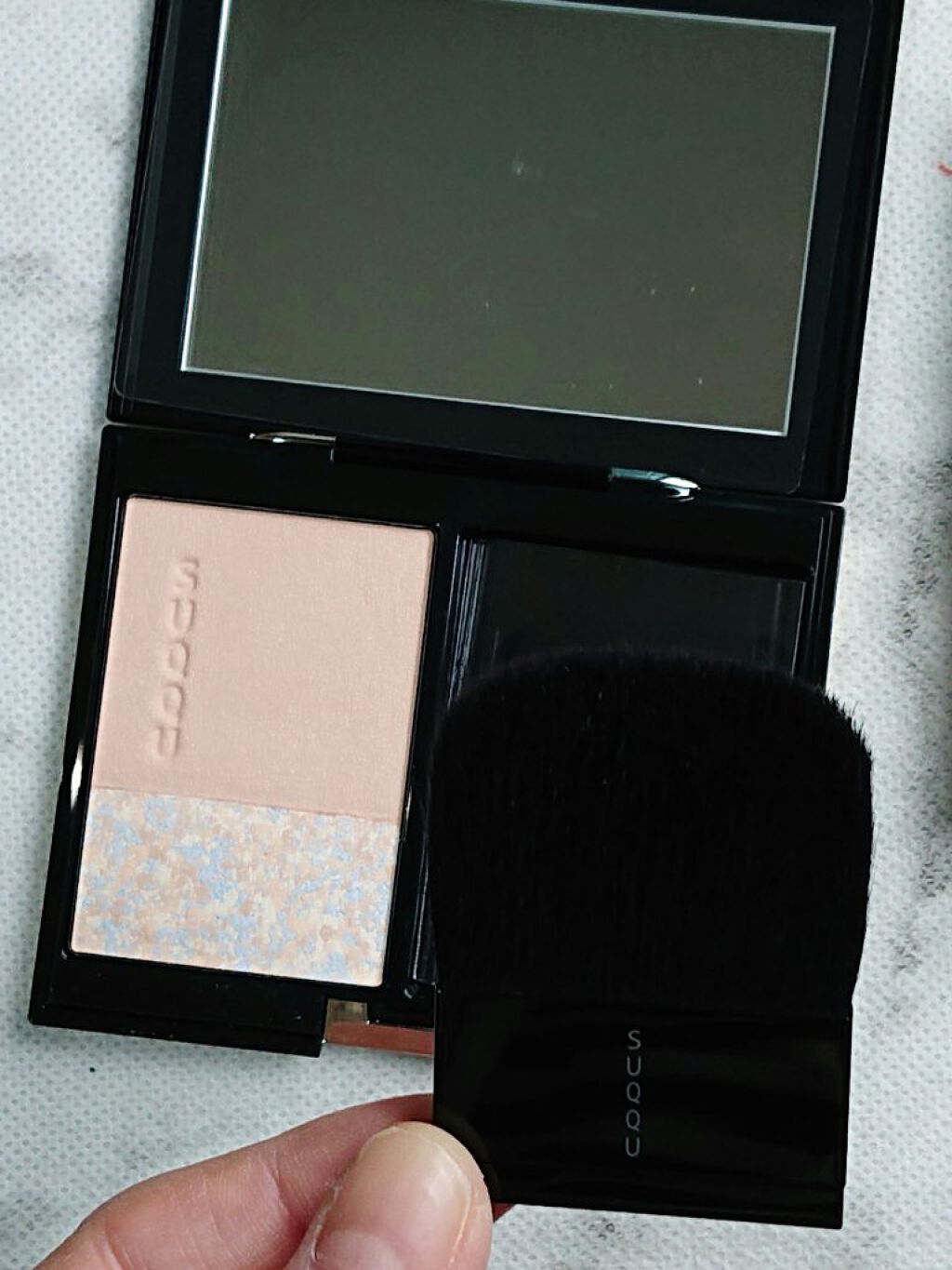 リタッチ プレスト パウダー/SUQQU/プレストパウダーを使ったクチコミ（2枚目）