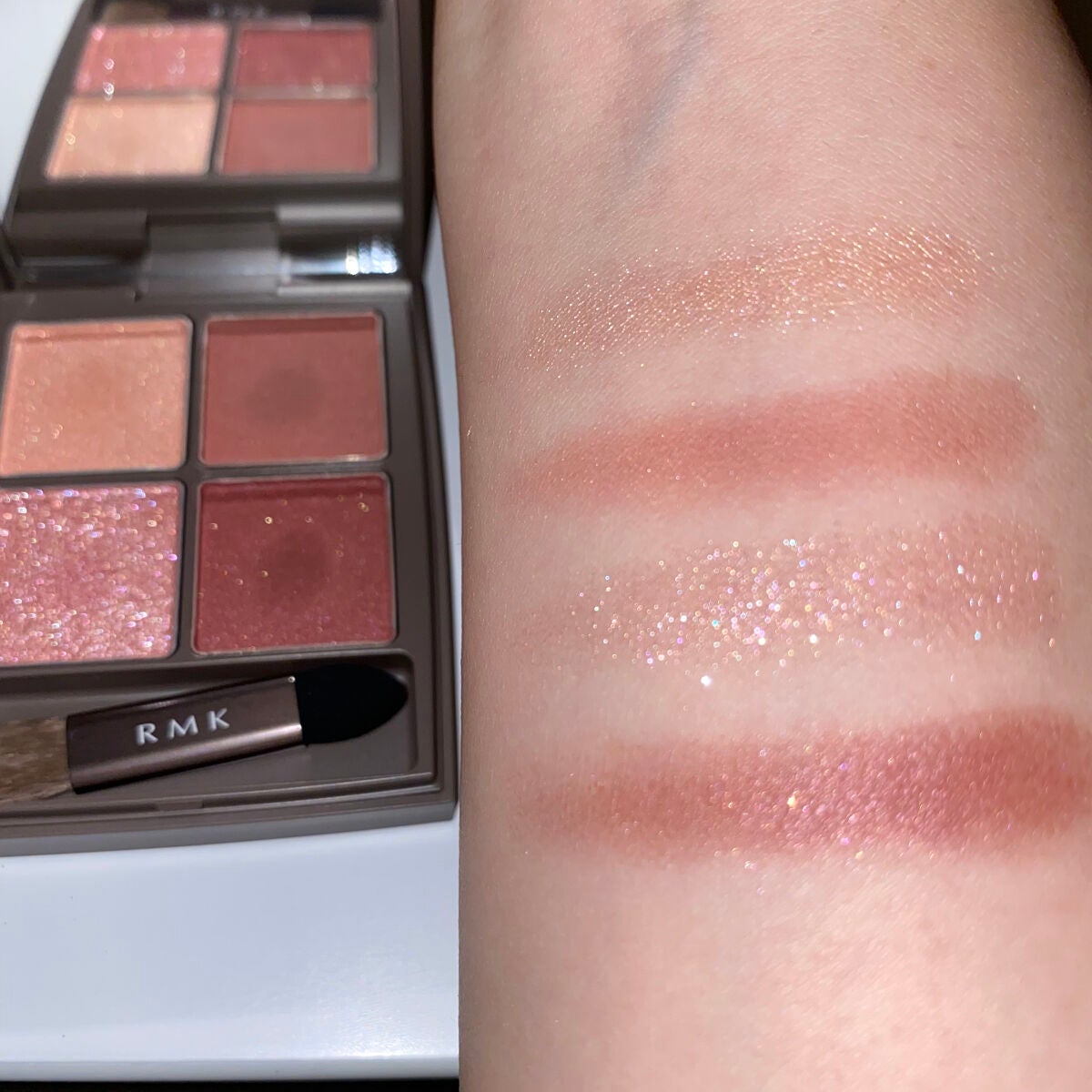 オブスキュア テンプテイション アイシャドウパレット/RMK/アイシャドウパレットを使ったクチコミ(3枚目)