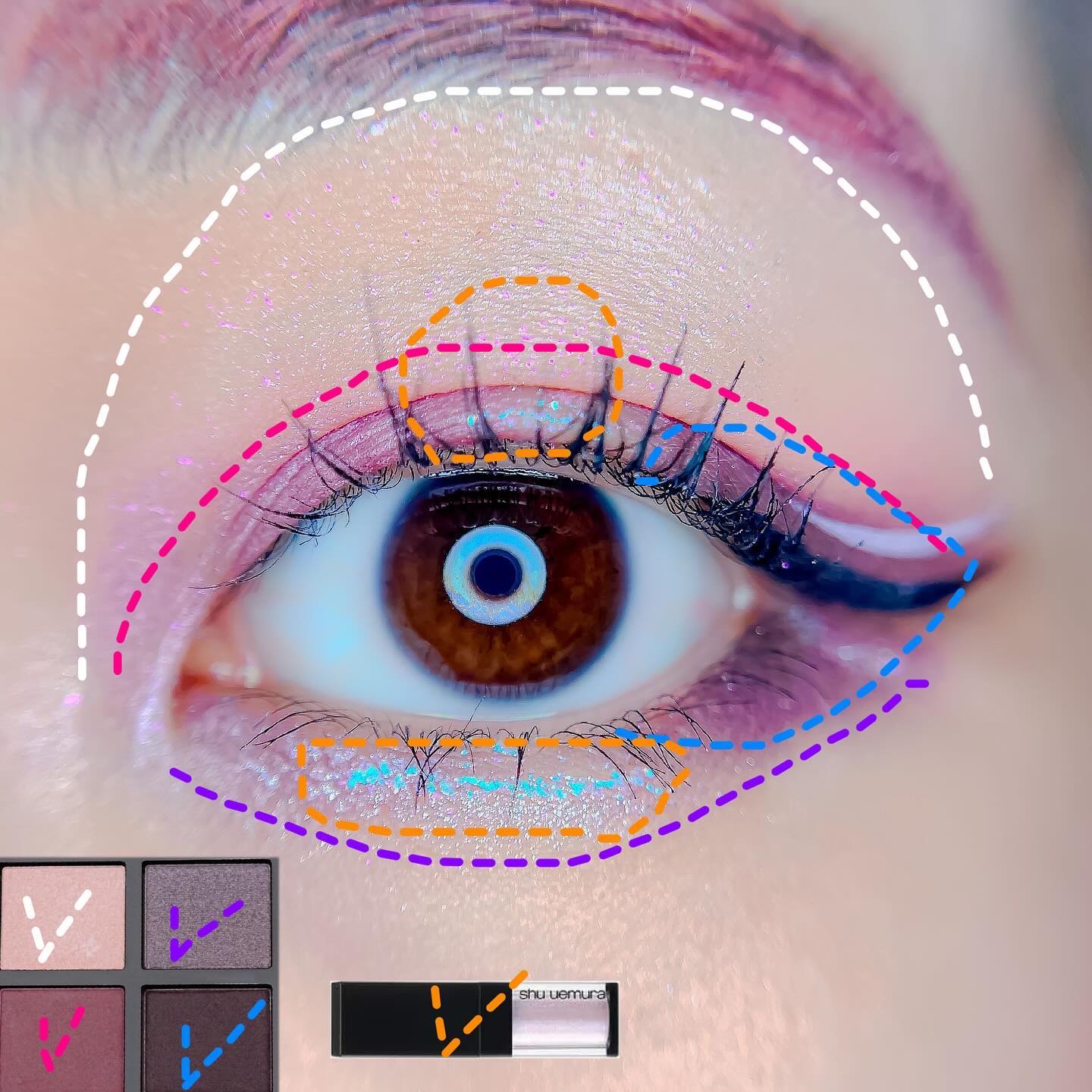 アイ フォイル/shu uemura/リキッドアイシャドウを使ったクチコミ（2枚目）