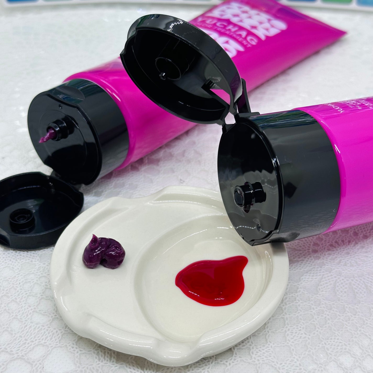 ユチャ カラーシャンプー/カラートリートメント/YUCHAG/市販シャンプーを使ったクチコミ(1枚目)