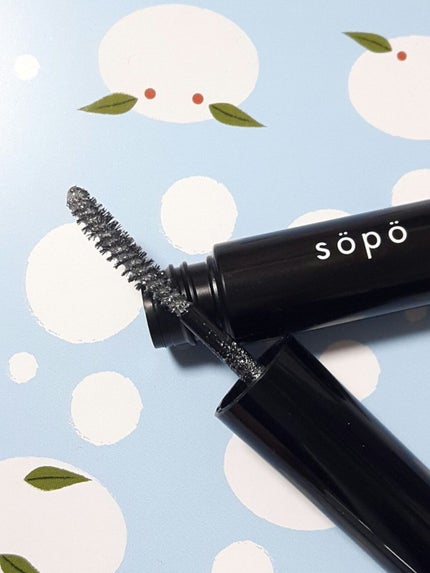 カラーマスカラ/sopo/マスカラを使ったクチコミ(2枚目)