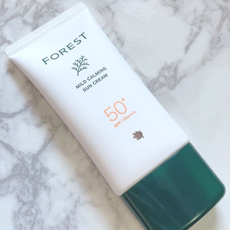 フォレスト マイルドカーミングサンクリーム/FoRest by Greenfinger/日焼け止めクリームを使ったクチコミ(8枚目)