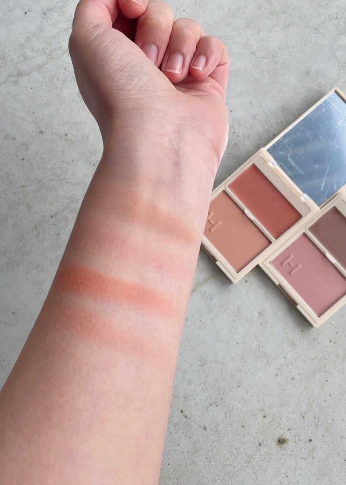 トゥルーディメンションレイヤリングチーク/hince/パウダーチークを使ったクチコミ(5枚目)