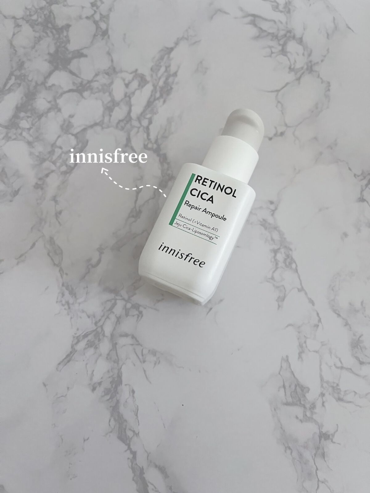 レチノール　シカ　リペア　セラム/innisfree/美容液を使ったクチコミ（3枚目）