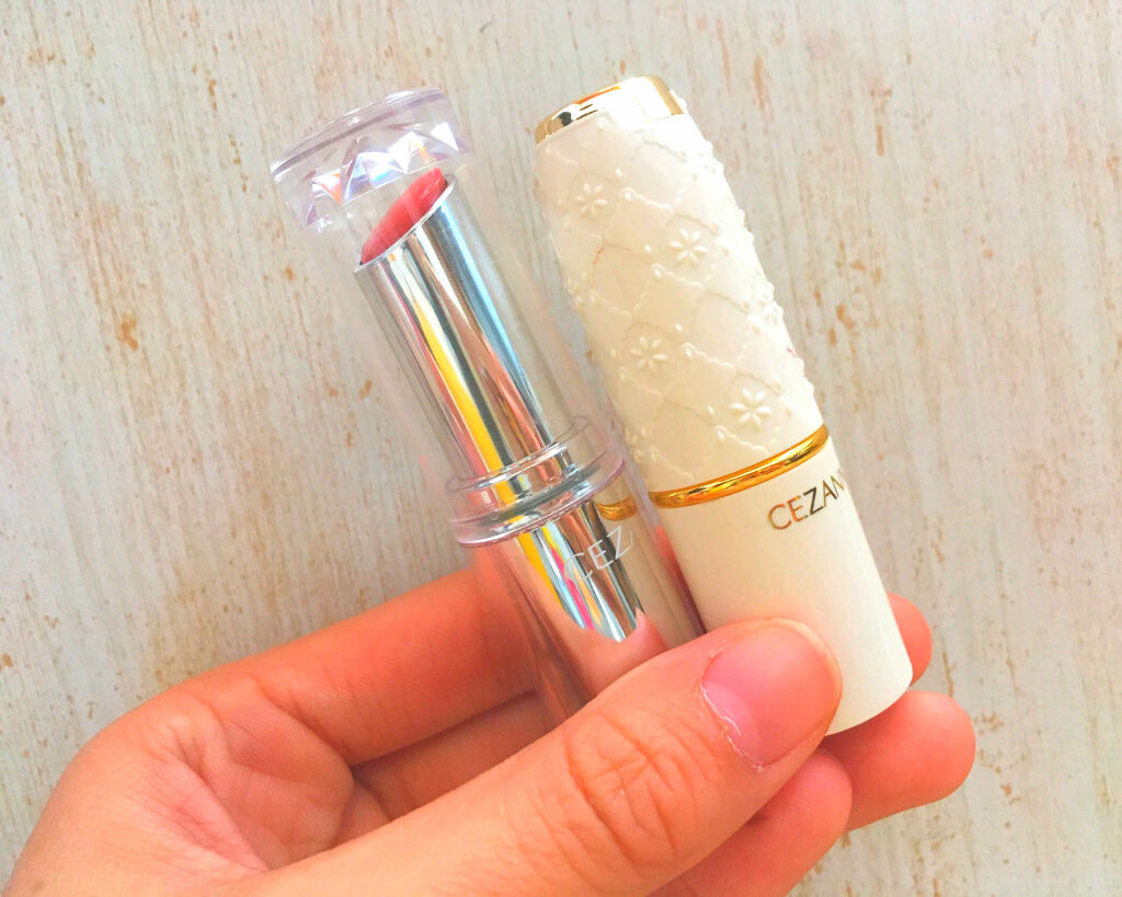 ラスティング リップカラーN/CEZANNE/口紅を使ったクチコミ（2枚目）