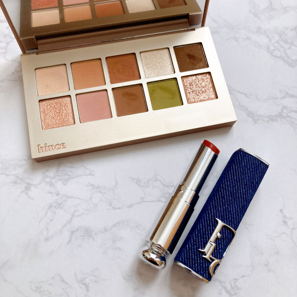 ニューデップスアイシャドウパレット/hince/アイシャドウパレットを使ったクチコミ（1枚目）