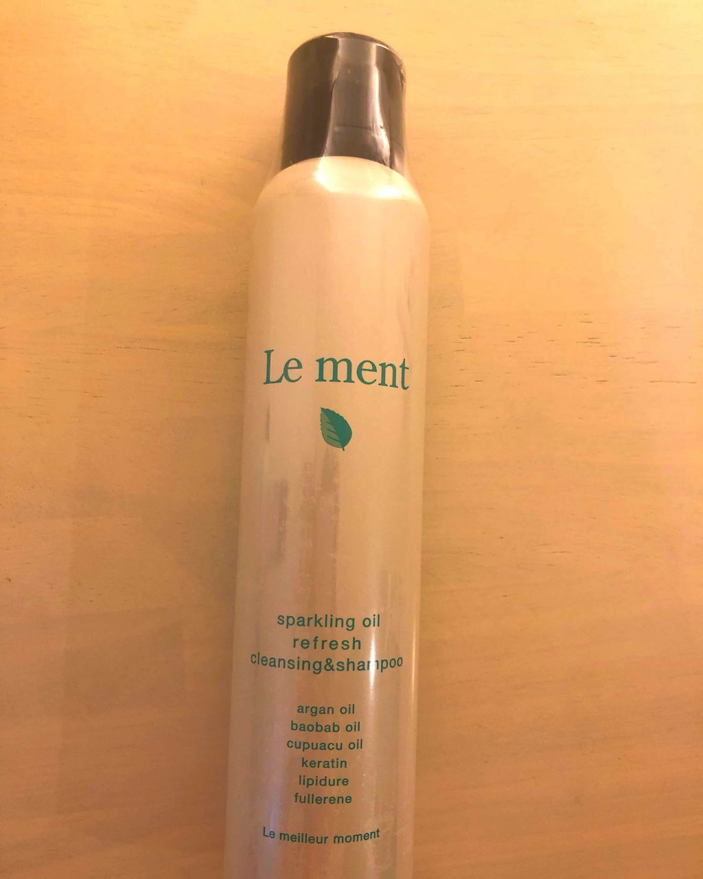 スパークリングオイル リフレッシュクレンジング＆シャンプー/Le ment/市販シャンプーを使ったクチコミ（1枚目）