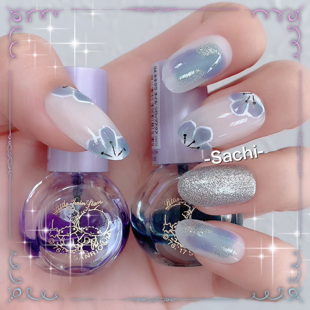 サンリオネイル/DAISO/マニキュアを使ったクチコミ(2枚目)