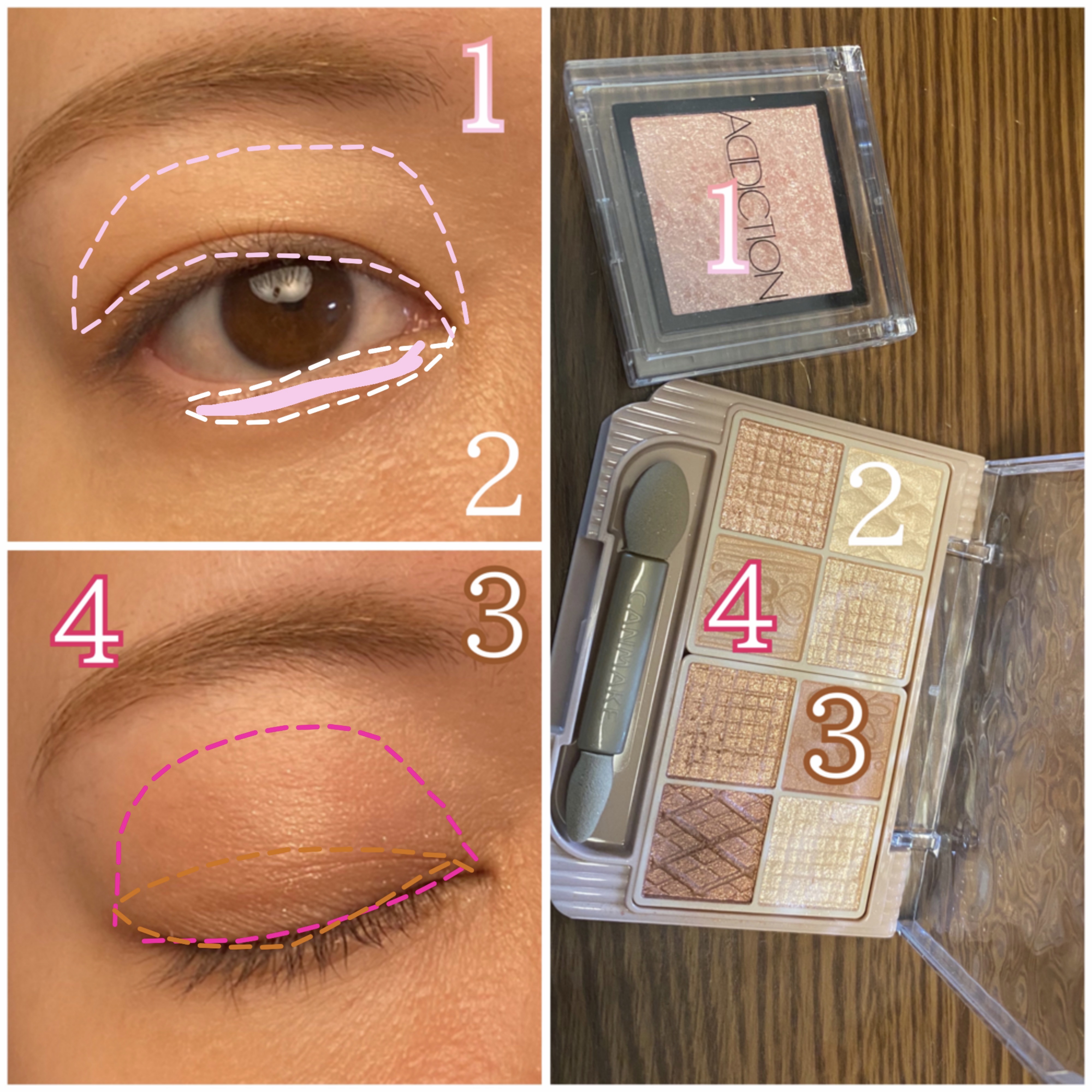 アディクション ザ アイシャドウ/ADDICTION/単色アイシャドウを使ったクチコミ（3枚目）