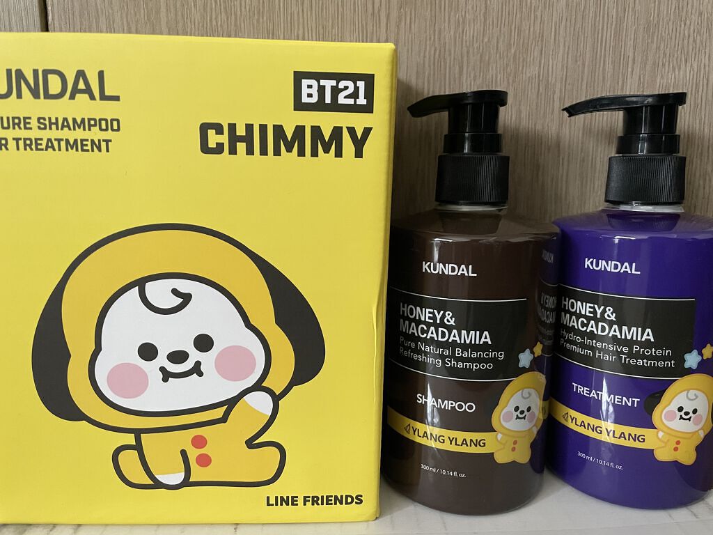 ハニー&マカデミアシャンプー／トリートメント /KUNDAL/シャンプー・コンディショナーを使ったクチコミ（1枚目）