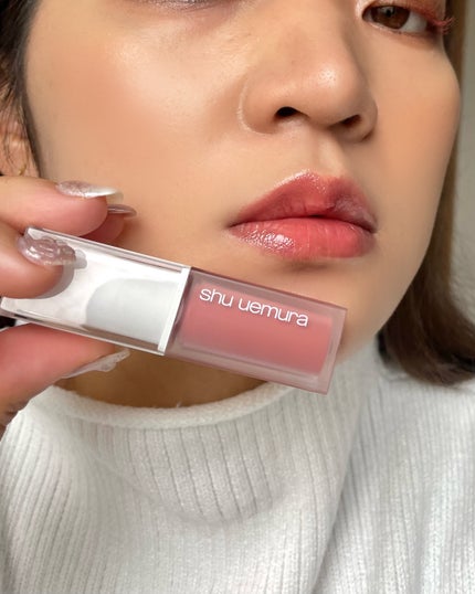 キヌケアグローアップ/shu uemura/口紅を使ったクチコミ(4枚目)