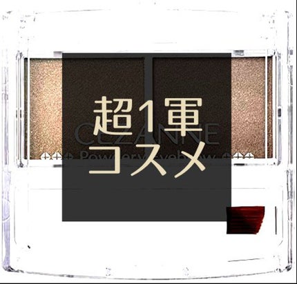 パウダーアイブロウR/CEZANNE/パウダーアイブロウを使ったクチコミ(1枚目)