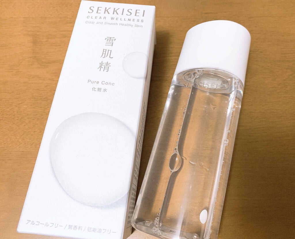 クリアウェルネス ピュア コンク/雪肌精/化粧水を使ったクチコミ(1枚目)