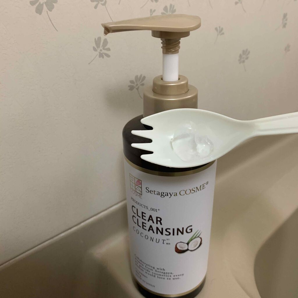 クリアクレンジング ココナッツ/世田谷コスメ/クレンジングジェルを使ったクチコミ(1枚目)