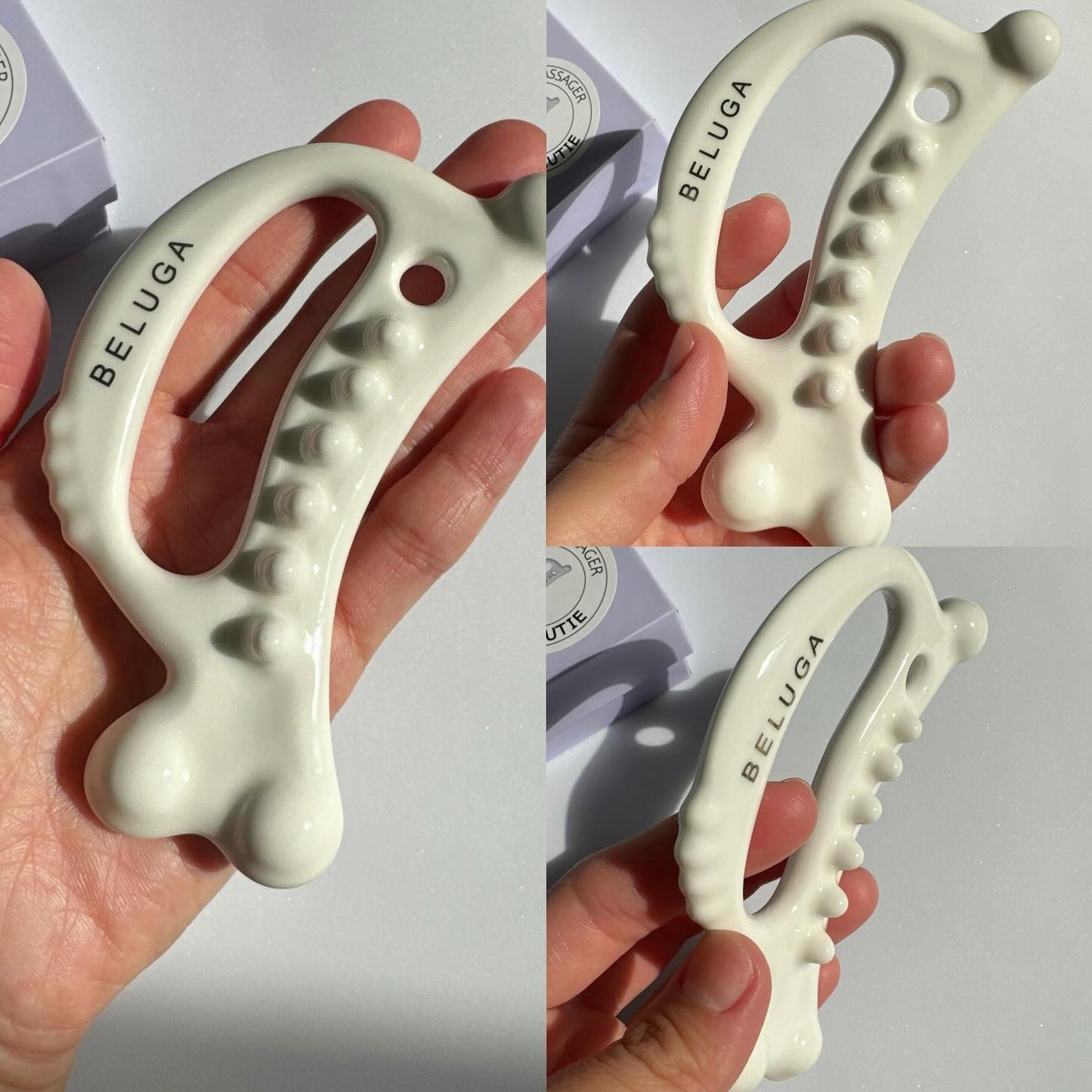 nagi. on LIPS 「BELUGAセラミックマッサージプレート¥3900(税込)こ..」(4枚目)