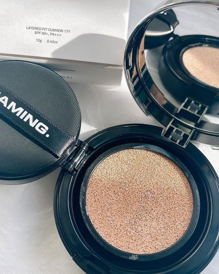 ネーミング レイヤード フィットクッション/NAMING./クッションファンデーションを使ったクチコミ(1枚目)