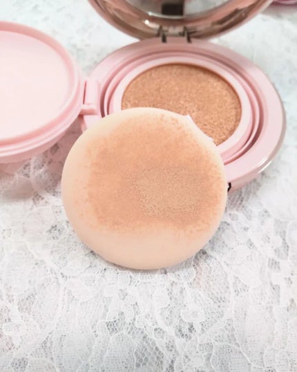 ハイパーカバーフィットクッション グラファイト/APRILSKIN/クッションファンデーションを使ったクチコミ(4枚目)