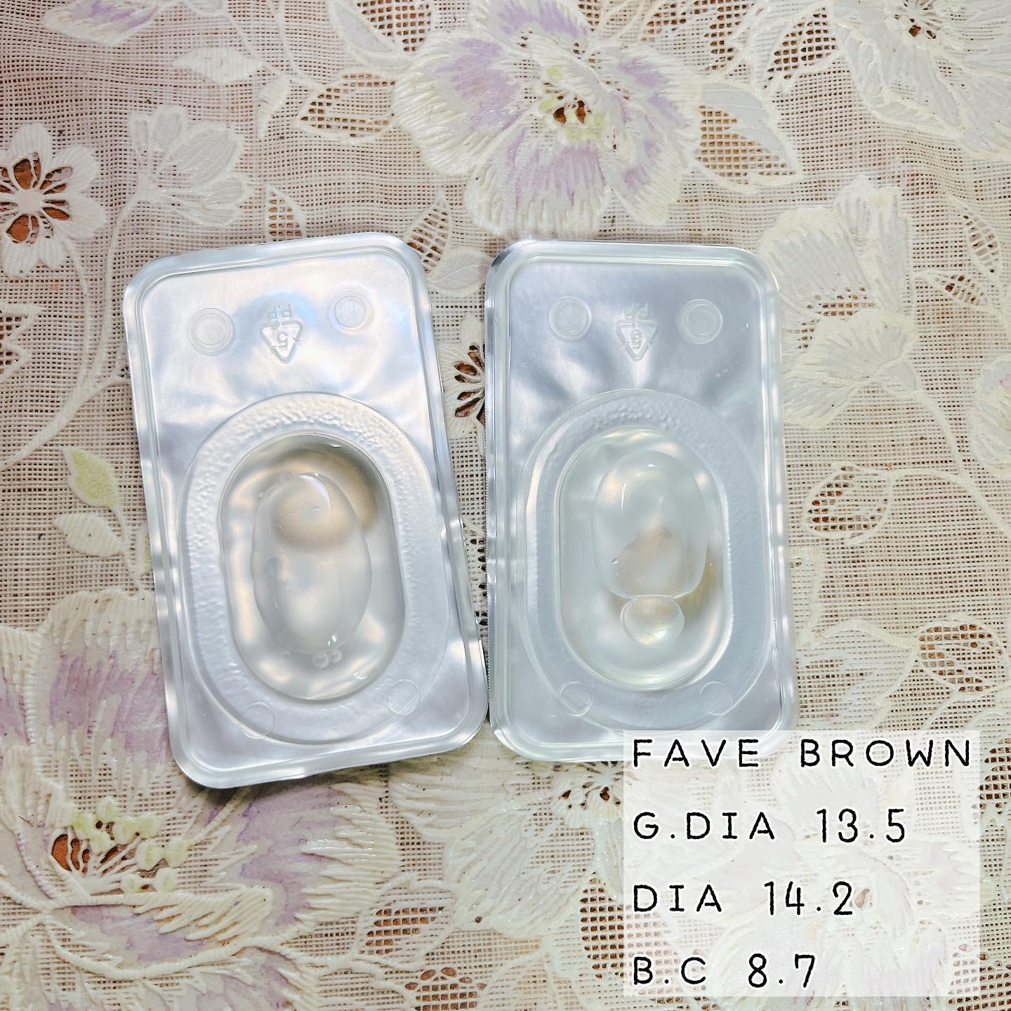 フェイヴ シリーズ/LENSSIS/カラーコンタクトレンズを使ったクチコミ（2枚目）