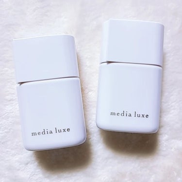 media luxe リキッドファンデーションのクチコミ「メディアリュクスさまからいただきました。

【メディア　リュクス　リキッドファンデーション】
.....」（3枚目）