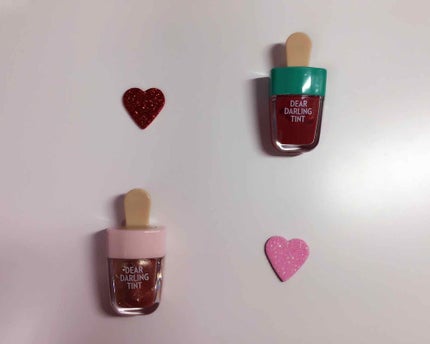 ディアダーリン ウォータージェルティント (アイスティント)/ETUDE/口紅を使ったクチコミ(1枚目)