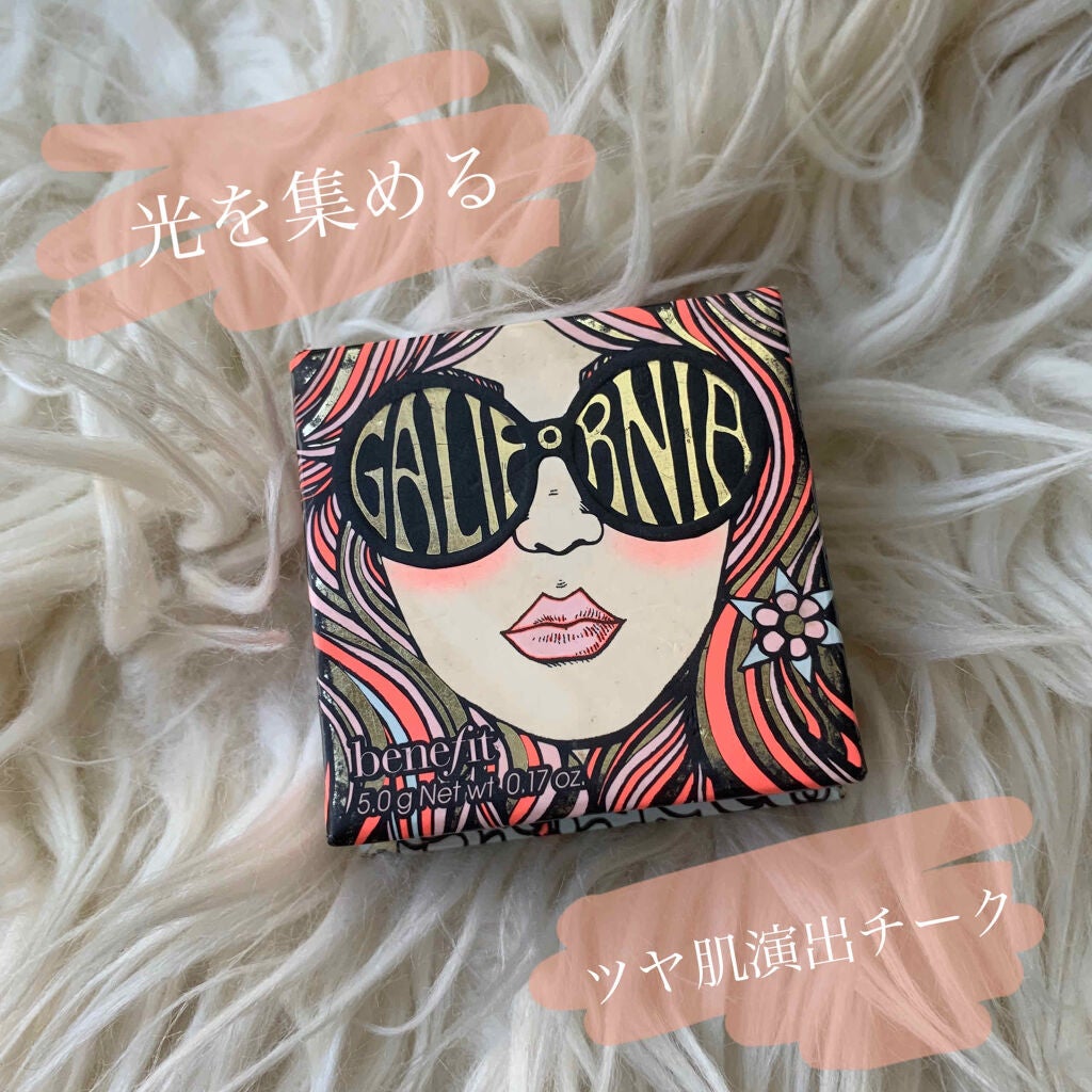 ギャリフォーニア/ベネフィット/パウダーチークを使ったクチコミ(2枚目)