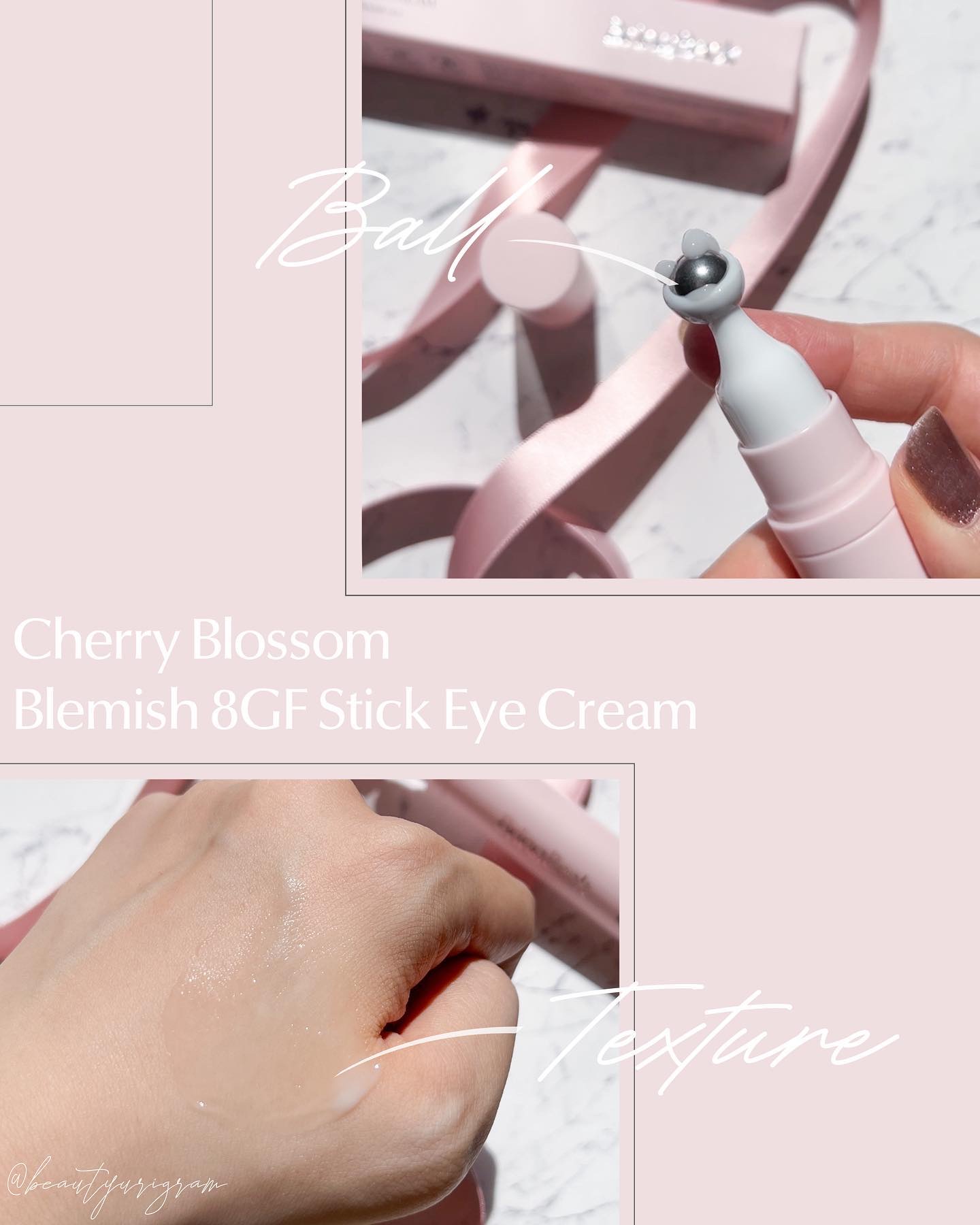 チェリーブロッサム ブレミッシュ 8GF スティック アイクリーム/Bring Back/アイケア・アイクリームを使ったクチコミ（3枚目）