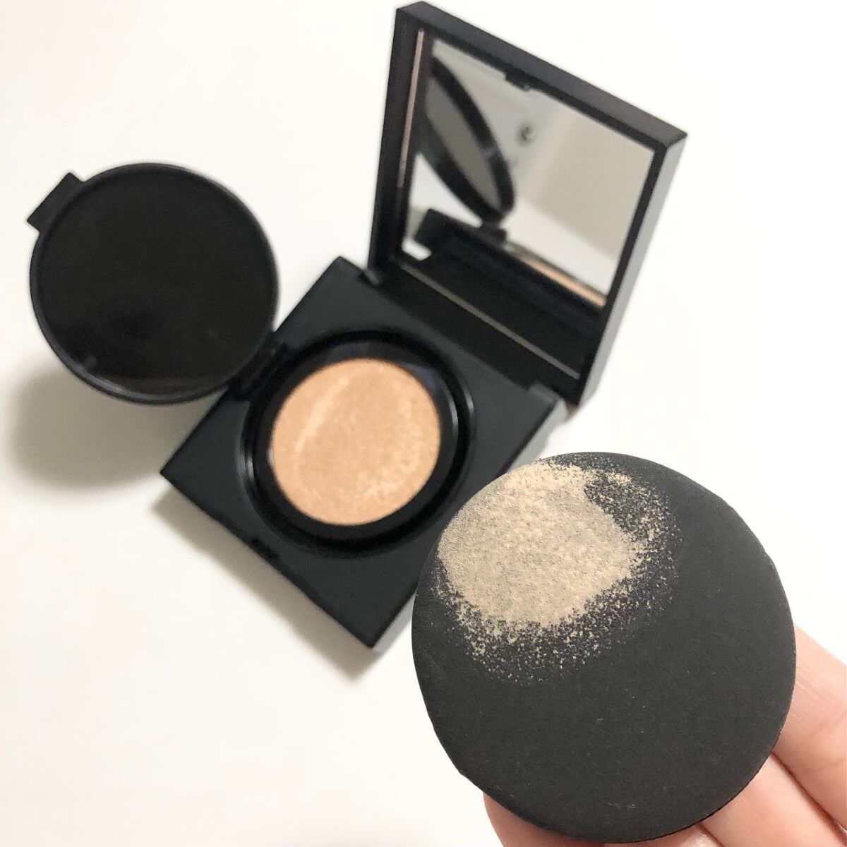 ナチュラルラディアント ロングウェア クッションファンデーション/NARS/クッションファンデーションを使ったクチコミ(3枚目)