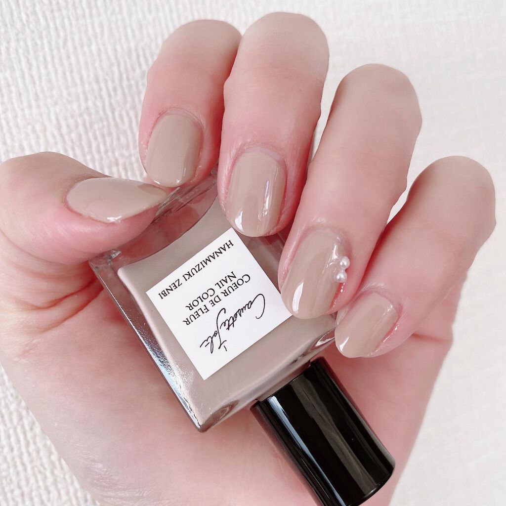 Coeur de Fleur Nail Color HANAMIZUKI ZENBI 【はなみずきぜんび/Causette.Joli/マニキュアを使ったクチコミ（1枚目）