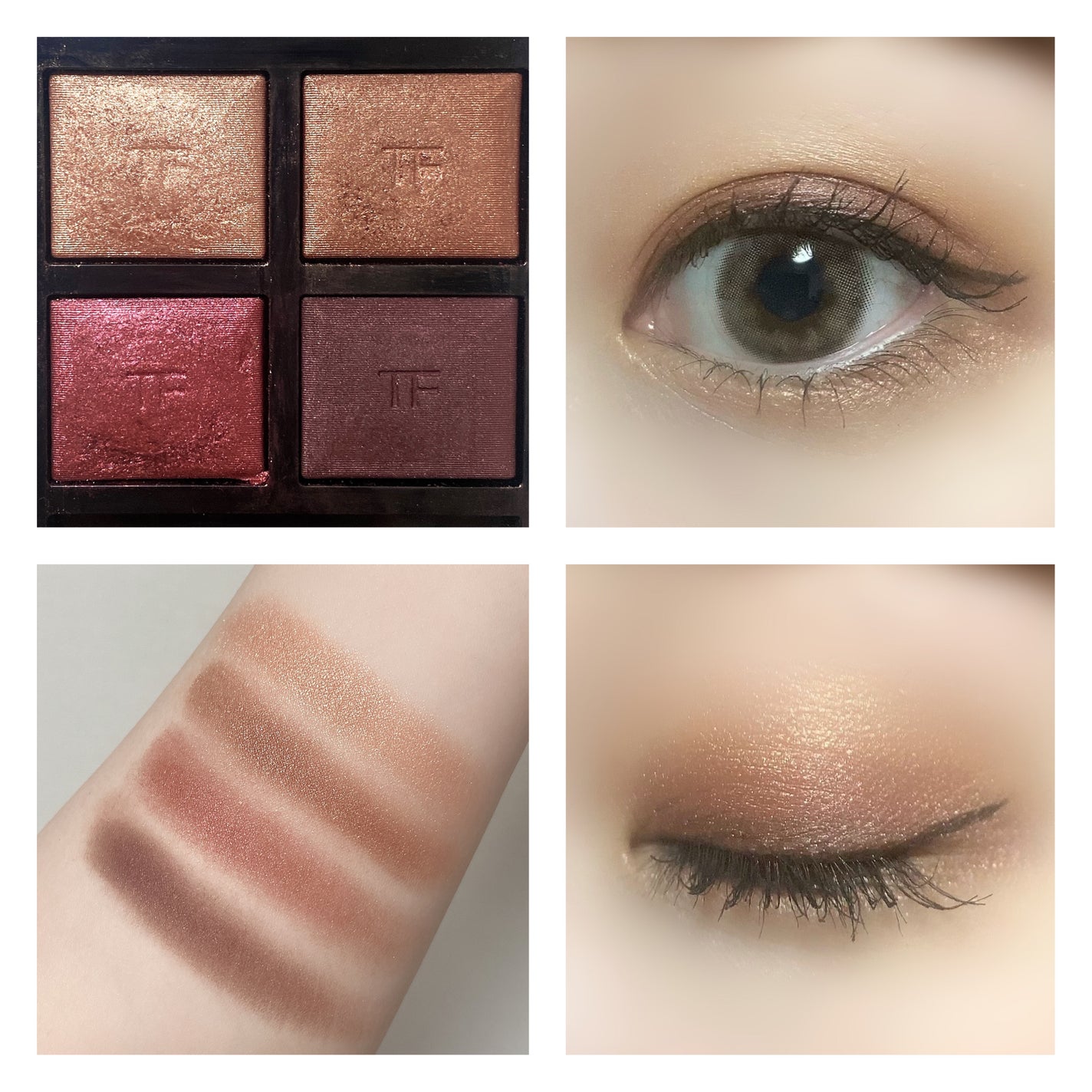 アイ カラー クォード/TOM FORD BEAUTY/アイシャドウパレットを使ったクチコミ(1枚目)