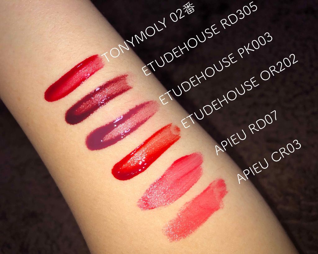 ディアダーリン ウォータージェルティント/ETUDE/リップティントを使ったクチコミ（3枚目）