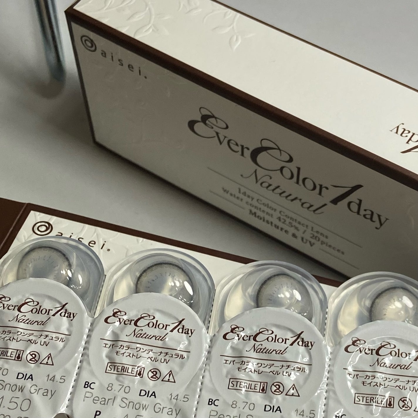 エバーカラーワンデー ナチュラル/エバーカラー/ワンデー(1DAY)カラコンを使ったクチコミ(3枚目)