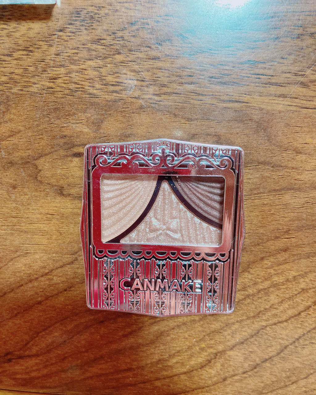 ジューシーピュアアイズ 01 クラシックピンクブラウン/キャンメイク/アイシャドウパレットを使ったクチコミ（1枚目）