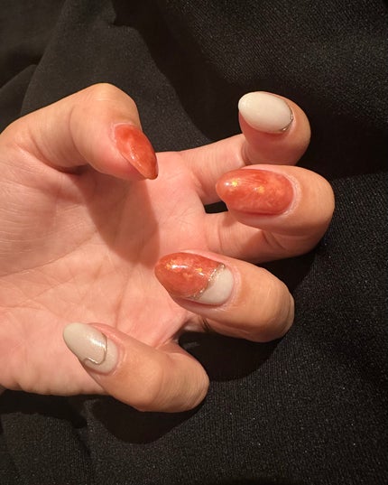 カラージェル/INITY/ジェルネイルを使ったクチコミ(1枚目)