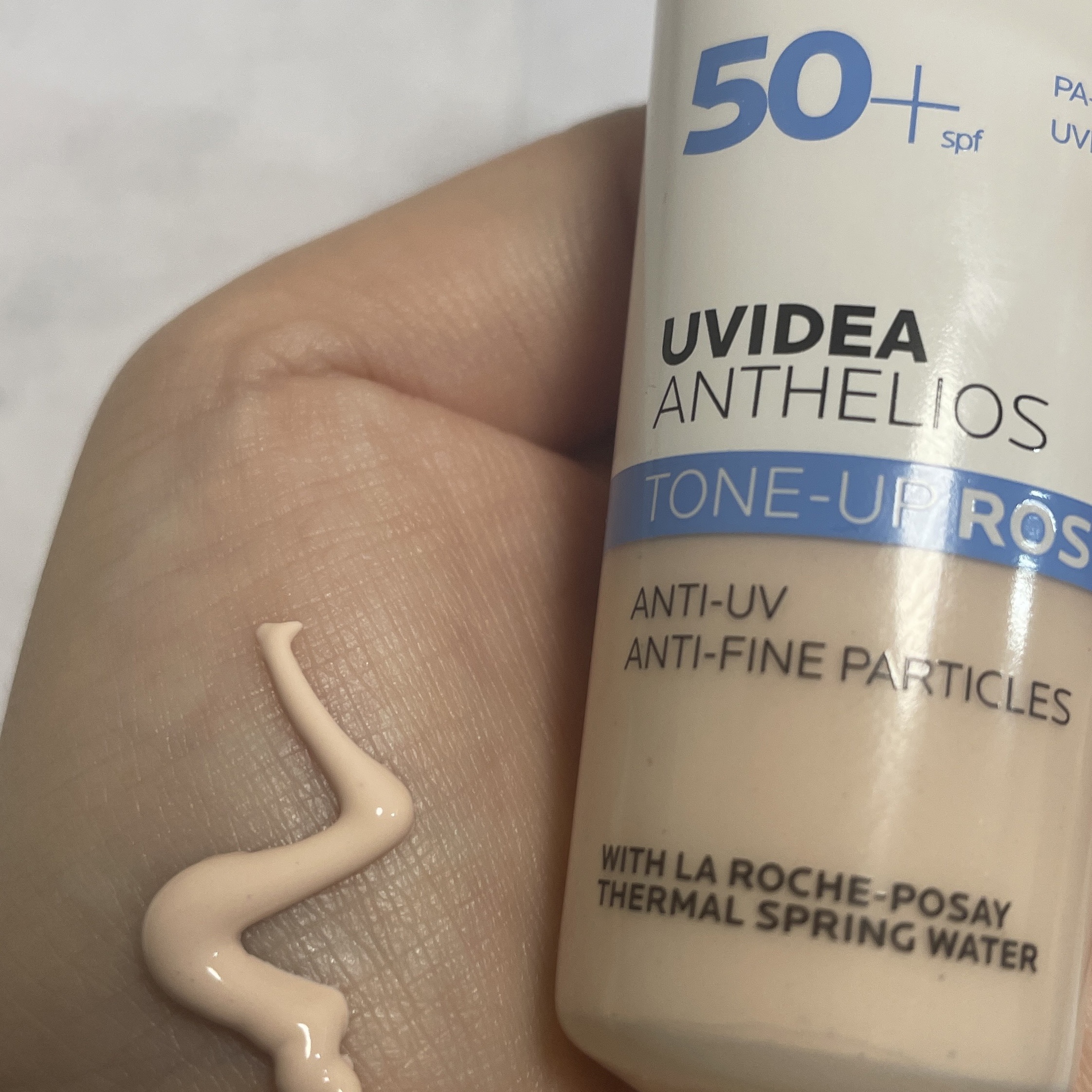 UVイデア XL プロテクショントーンアップ ローズ/ラ ロッシュ ポゼ/日焼け止めクリームを使ったクチコミ（2枚目）