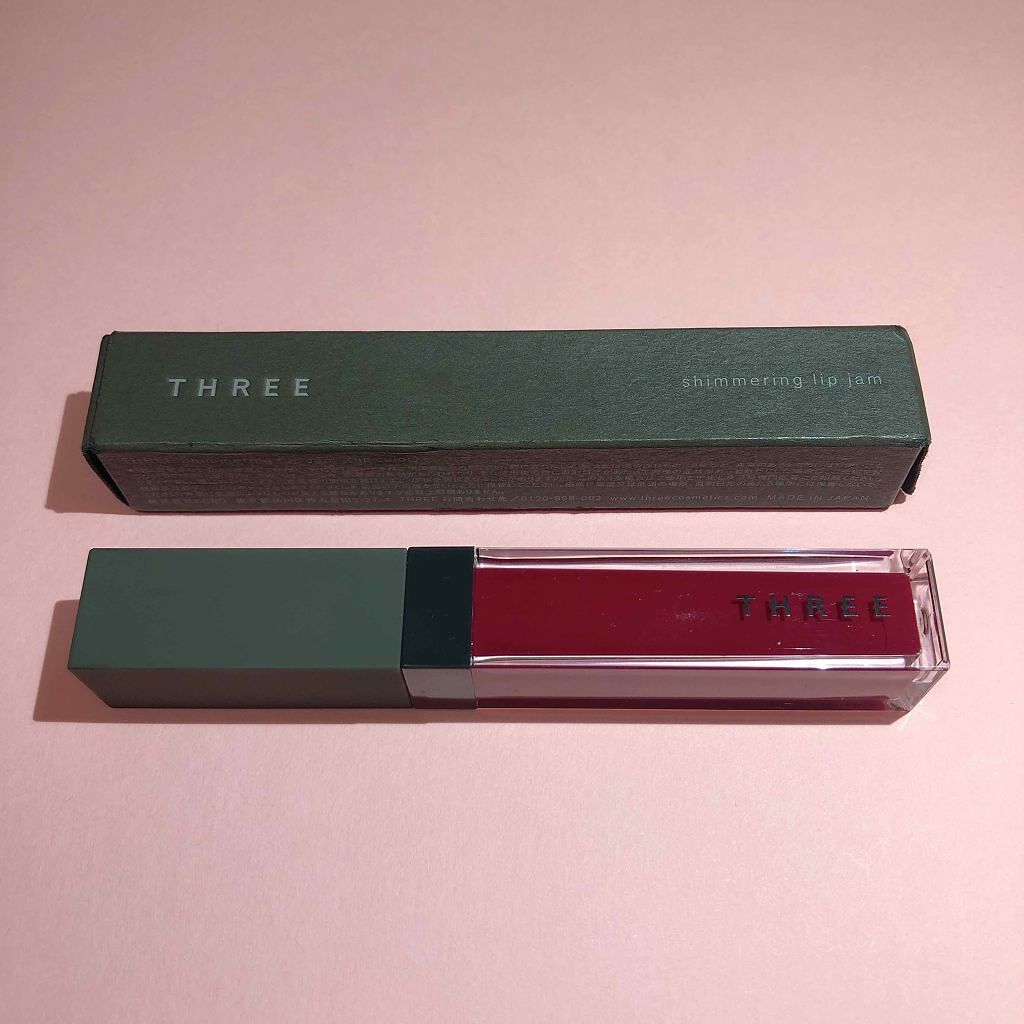 シマリング リップジャム/THREE/リップグロスを使ったクチコミ(1枚目)