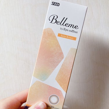 bellemebyEye coffret ティアーブラウン 30枚入