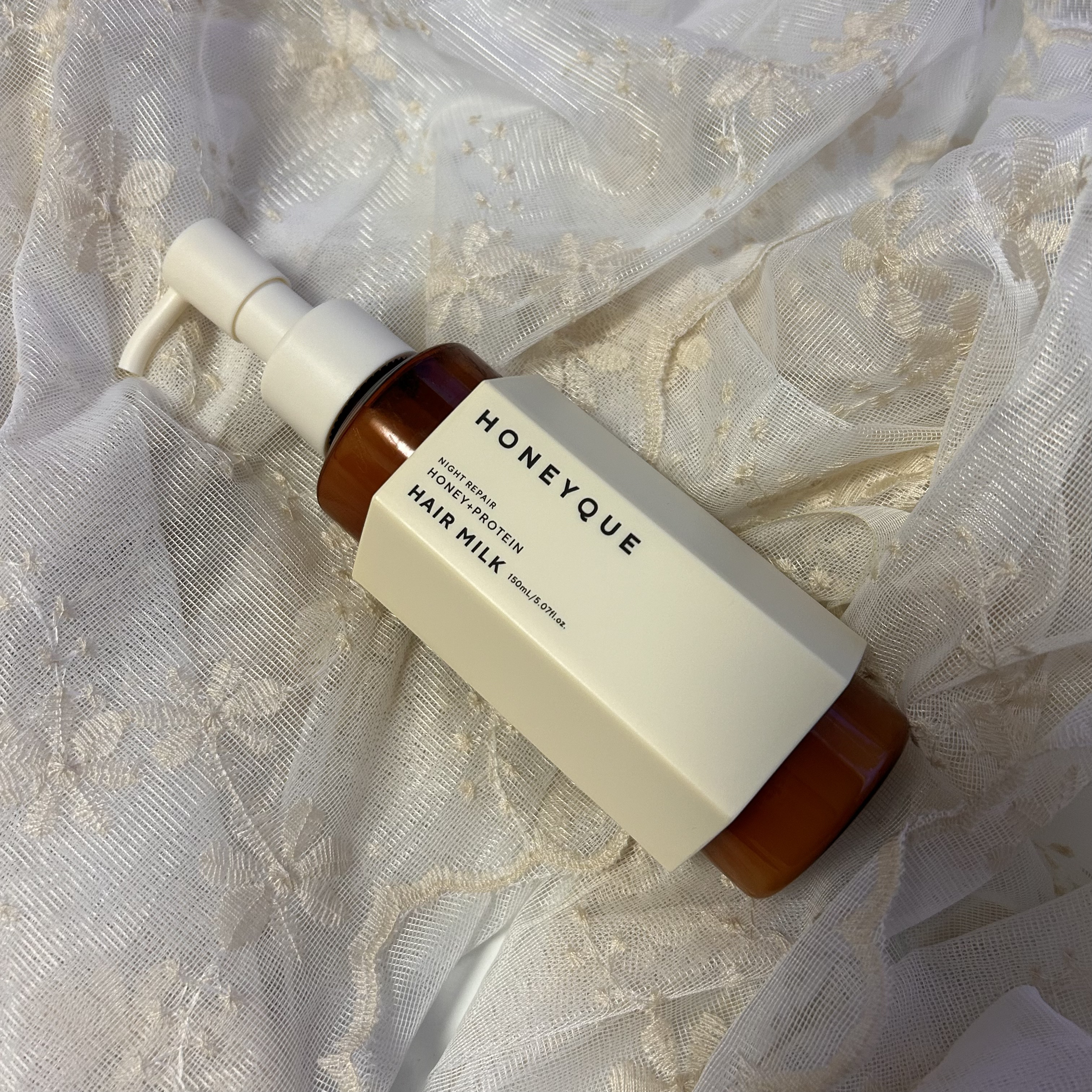 ナイトリペア 2WAY ヘアミルク モイスト/ハニーク/ヘアミルクを使ったクチコミ（1枚目）