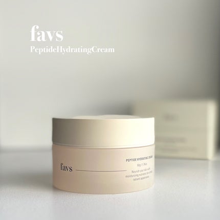 ペプチドハイドレーティングクリーム/favs/フェイスクリームを使ったクチコミ(1枚目)