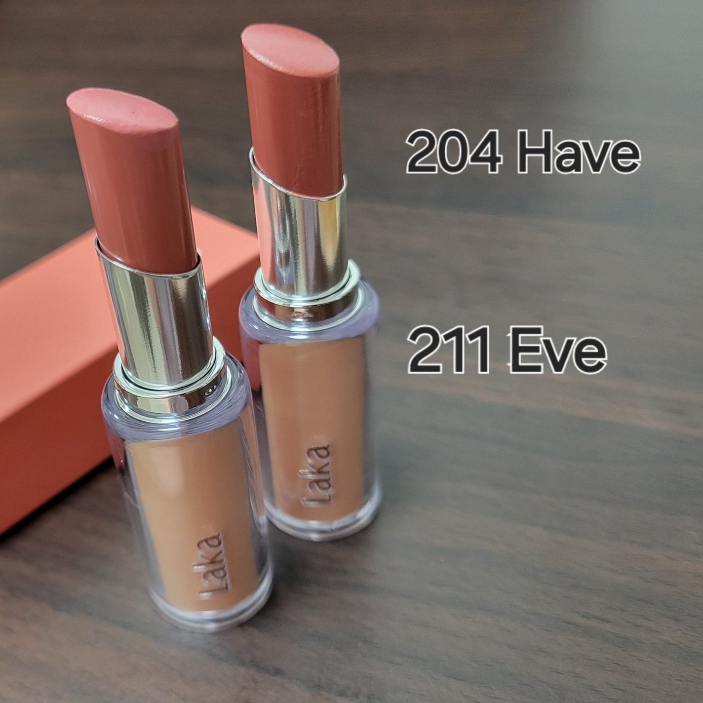 ボンディンググロウリップスティック/Laka/口紅を使ったクチコミ(2枚目)